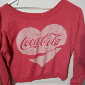 Vintage look Coca Cola crop top